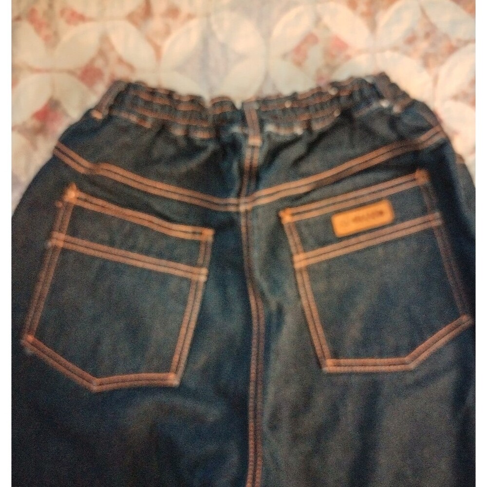 Vintage Gitano Women's Mom Jeans Highlight Stitching High Waist Size 14 - Picture 4 of 9